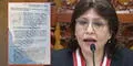Delia Espinoza pide al Poder Judicial protección de su libertad: presenta hábeas corpus preventivo contra la PNP