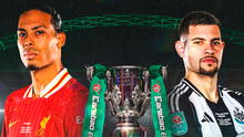 Canal confirmado del Liverpool vs Newcastle por la final de la Carabao Cup 2024-25
