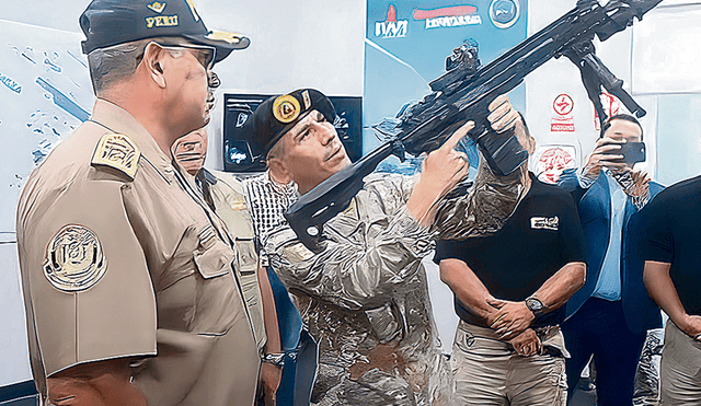 De cortesía. Recién el 27 de marzo la PNP visitó la FAME. Foto: difusión De cortesía. Recién el 27 de marzo la PNP visitó la FAME. Foto: difusión