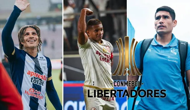 Alianza Lima, Universitario y Sporting Cristal afrontarán la última fecha de la Copa Libertadores con chances. Foto: composición GLR